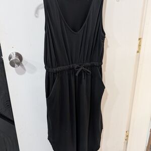 Elegant Black Midi Dress